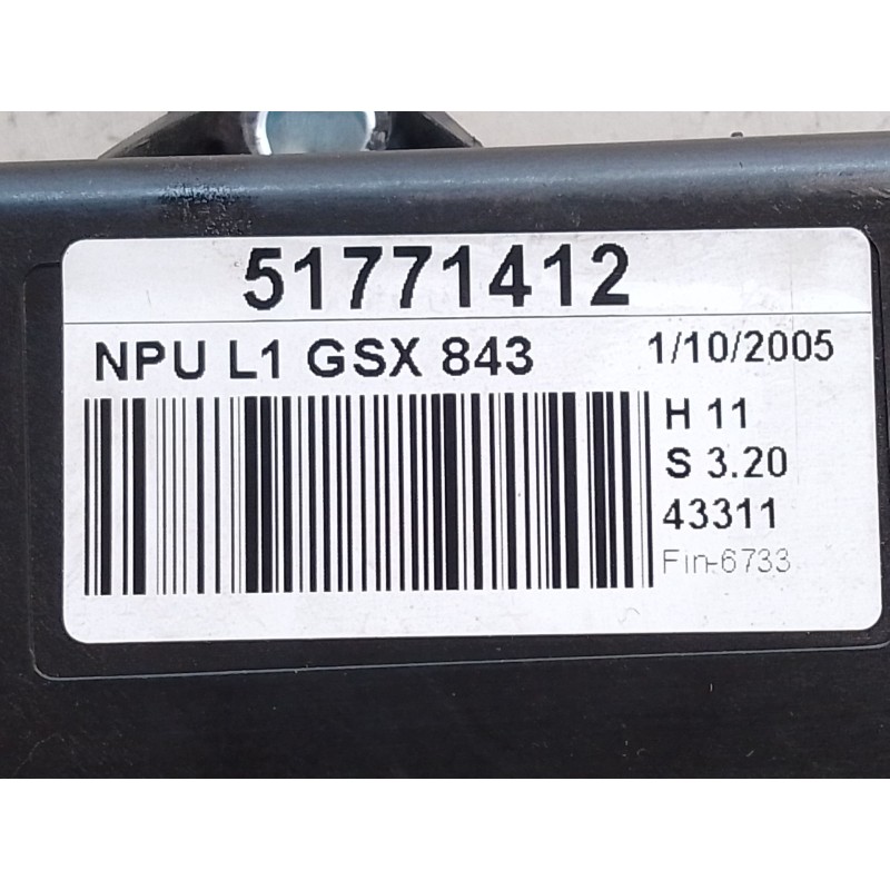 Recambio de modulo confort para lancia ypsilon (843_) 1.2 (843.axb1a) referencia OEM IAM 51771412 51771412 NPUL1GSX843