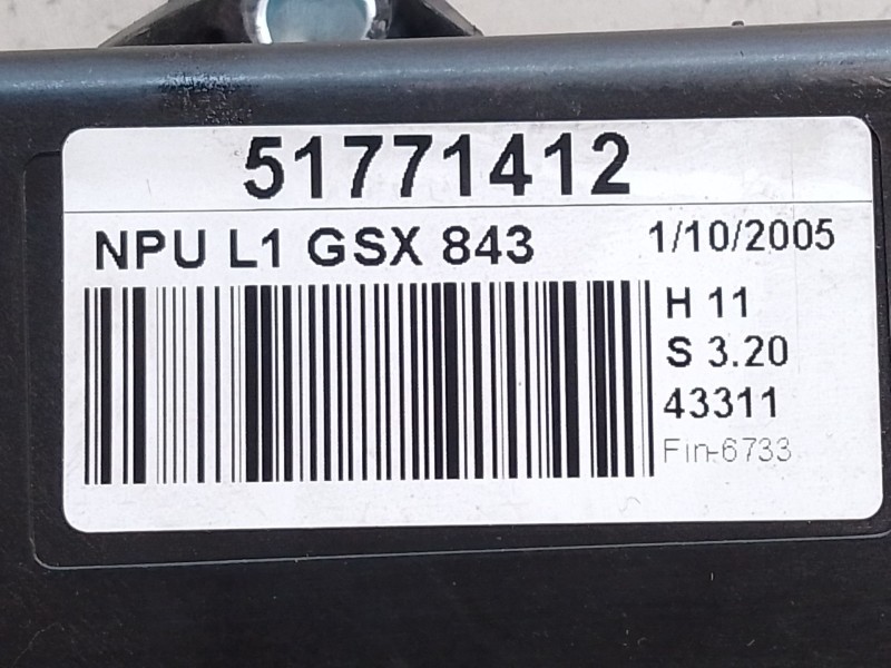Recambio de modulo confort para lancia ypsilon (843_) 1.2 (843.axb1a) referencia OEM IAM 51771412 51771412 NPUL1GSX843