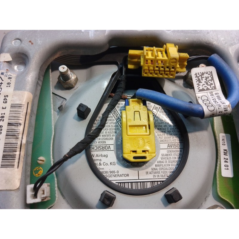 Recambio de airbag volante para audi a4 berlina (8e) 1.9 tdi (96kw) referencia OEM IAM 8E08802016PS 8E0971589B 61340397C00