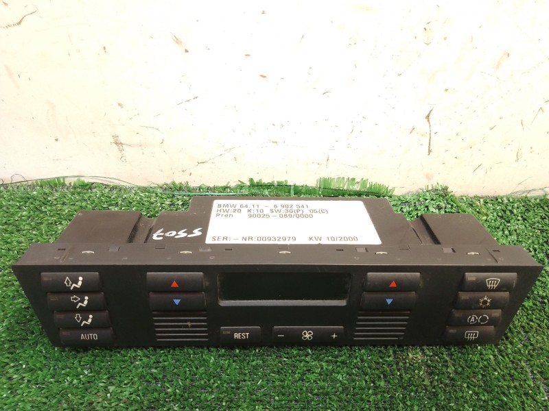 Recambio de mando calefaccion / aire acondicionado para bmw 5 (e39) 523 i referencia OEM IAM 90025 00932979 0890000