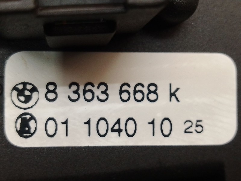 Recambio de mando intermitentes para bmw 5 (e39) 523 i referencia OEM IAM 8363668K 8363668K 01104010
