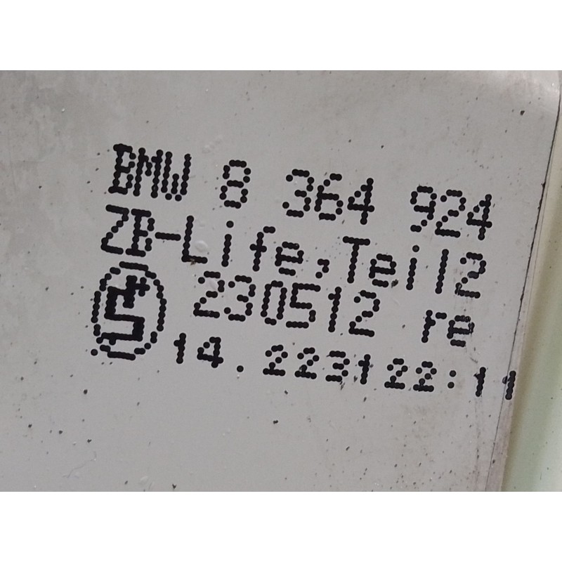 Recambio de piloto trasero derecho interior para bmw 3 (e46) 320 d referencia OEM IAM 8364924 230570R 230512