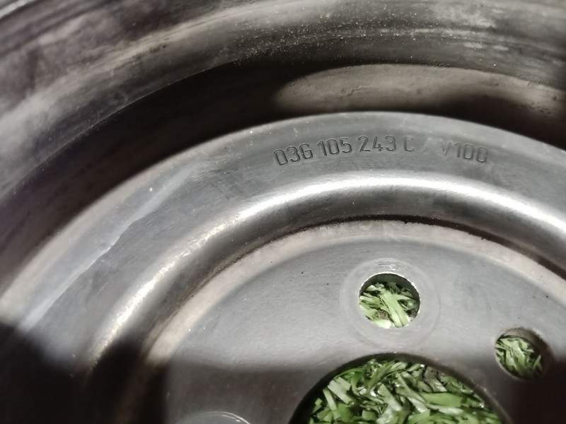 Recambio de polea cigueñal para volkswagen passat b6 (3c2) 2.0 tdi referencia OEM IAM 036105243 036105243 036105243