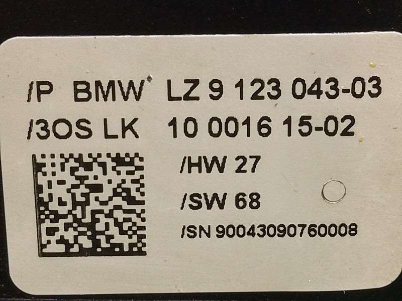 Recambio de mando multifuncion para bmw 1 (e81) 120 d referencia OEM IAM 912304303 01208197 3920020823303