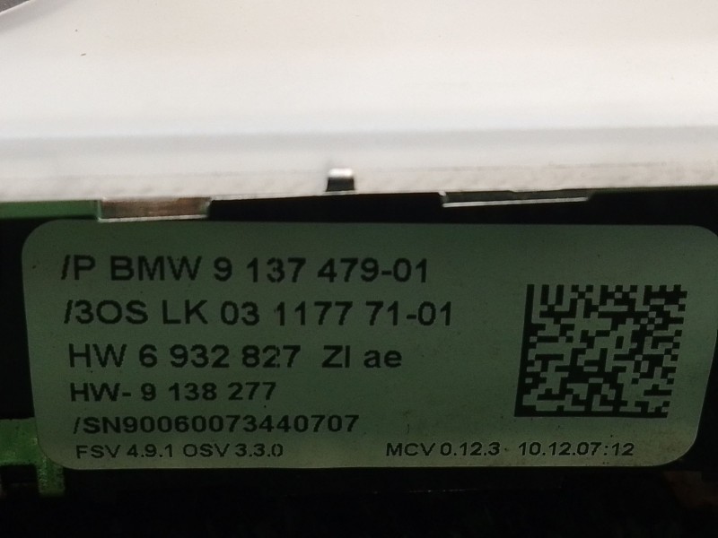 Recambio de luz interior para bmw 1 (e81) 120 d referencia OEM IAM 913747901 6932827 LK0311777101