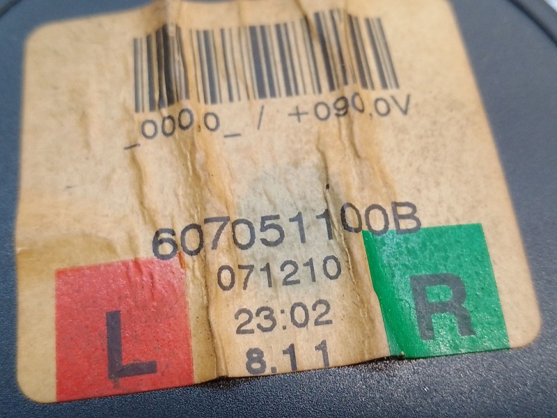 Recambio de cinturon seguridad trasero izquierdo para bmw 1 (e81) 120 d referencia OEM IAM 607051100B 603853900G 071210