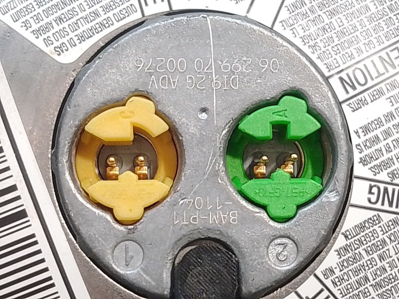 Recambio de airbag volante para opel corsa d cmon referencia OEM IAM 13235770 DCA63240279 CA250602CH