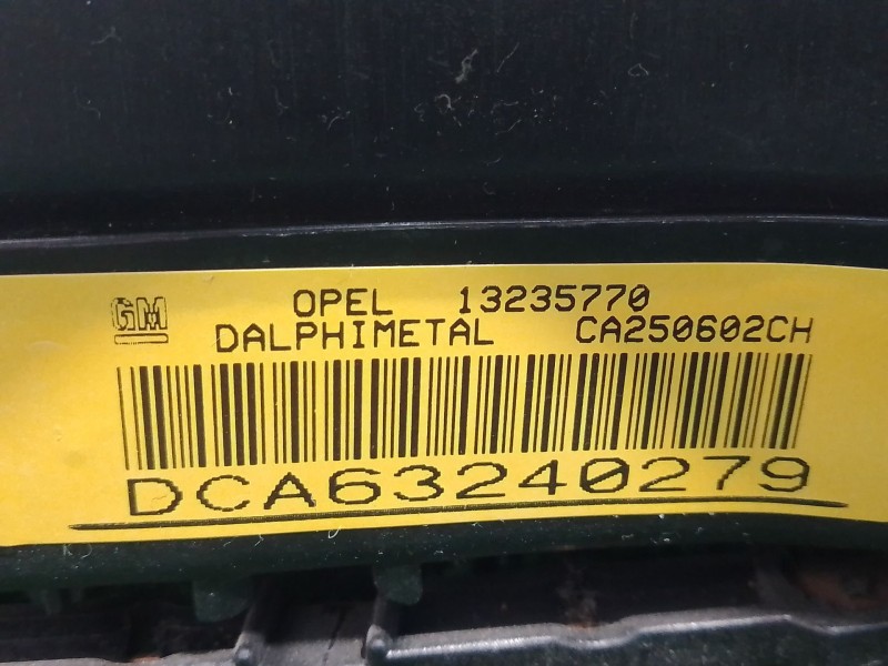 Recambio de airbag volante para opel corsa d cmon referencia OEM IAM 13235770 DCA63240279 CA250602CH