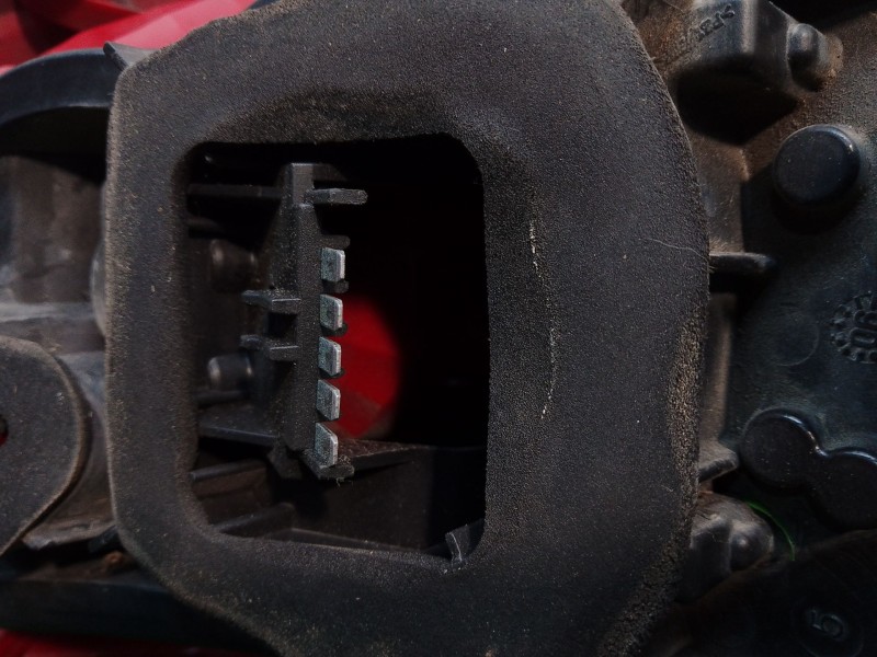 Recambio de piloto trasero izquierdo para opel corsa d cmon referencia OEM IAM 13186350 368158932 89038960A