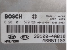 Recambio de centralita motor uce para kia sorento i (jc) 2.5 crdi referencia OEM IAM 0281011579 A6B5TI00 391004A810 2