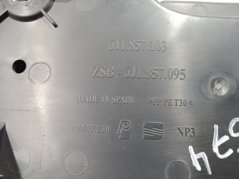 Recambio de guantera para seat ibiza iv (6j5, 6p1) 1.4 referencia OEM IAM   