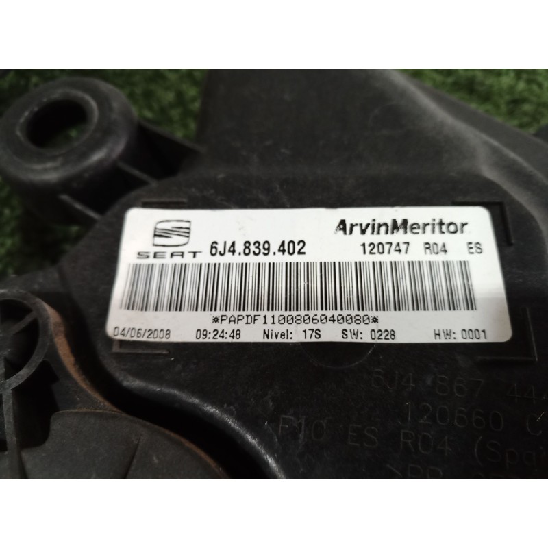 Recambio de elevalunas trasero derecho para seat ibiza iv (6j5, 6p1) 1.4 referencia OEM IAM   