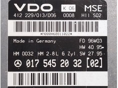 Recambio de centralita motor uce para mercedes-benz clase e (w210) e 280 (210.053) referencia OEM IAM 0175452032 0175452032 A210 2