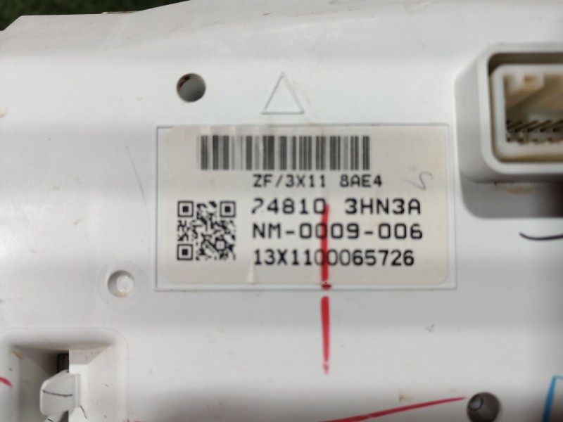 Recambio de cuadro instrumentos para nissan micra iv (k13k, k13kk) 1.2 referencia OEM IAM   