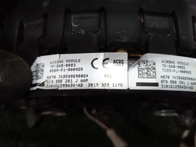 Recambio de airbag volante para seat arona (kj7, kjp) 1.0 tsi referencia OEM IAM   