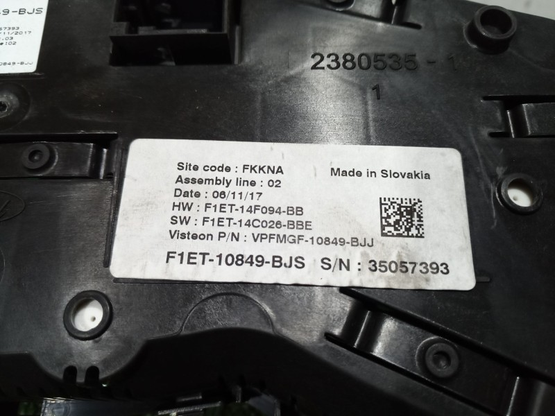 Recambio de cuadro instrumentos para ford focus iii 1.0 ecoboost referencia OEM IAM   