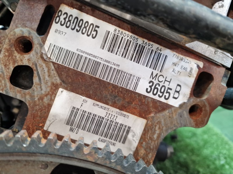 Recambio de motor completo para bmw 3 (e46) 320 d referencia OEM IAM   