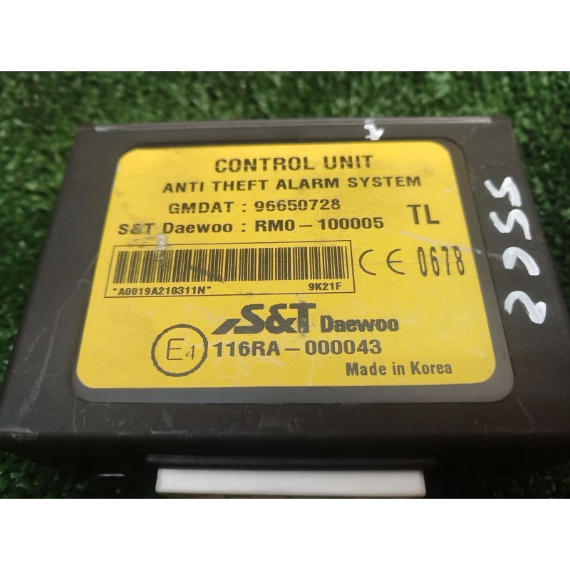 Recambio de modulo electronico para chevrolet aveo / kalos sedán (t250, t255) 1.2 referencia OEM IAM   