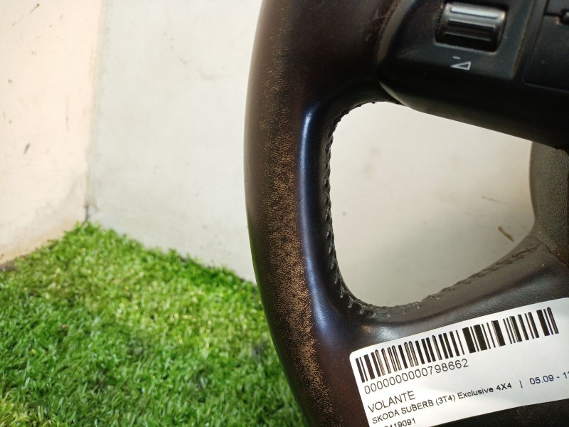 Recambio de volante para skoda suberb (3t4) exclusive 4x4 referencia OEM IAM 3T0419091 3T0419091 3T0419091