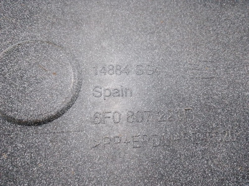 Recambio de paragolpes delantero para seat ibiza v (kj1, kjg) 1.0 tsi referencia OEM IAM   