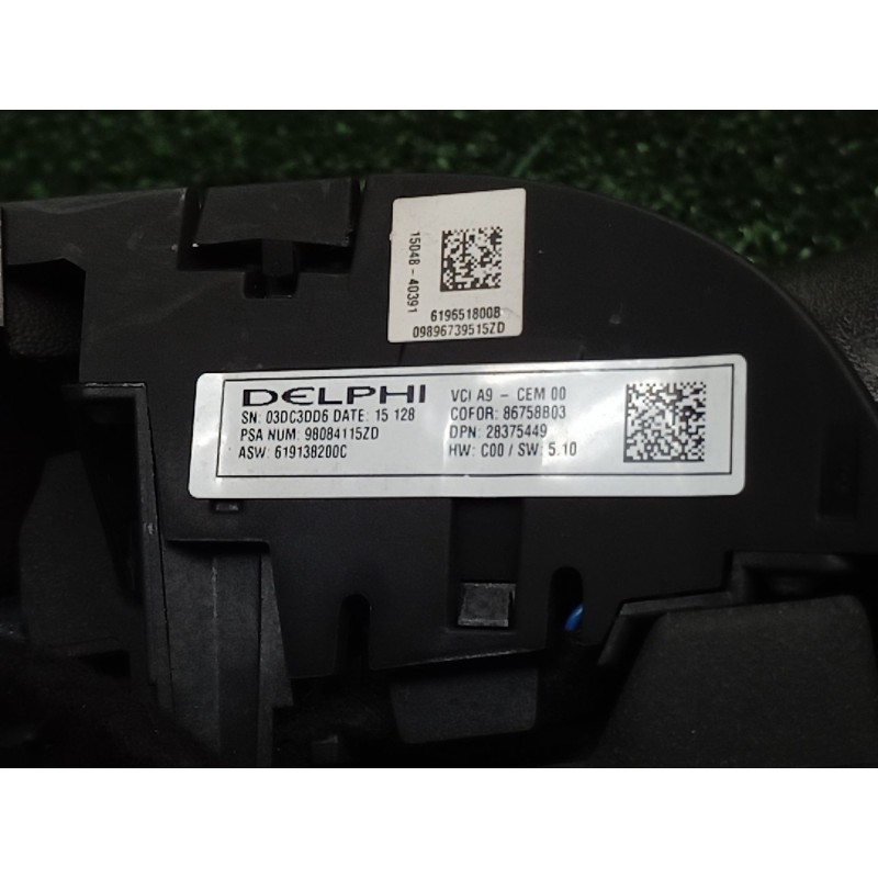Recambio de volante para peugeot 208 i (ca_, cc_) 1.2 vti 82 referencia OEM IAM   