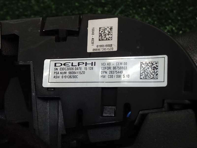 Recambio de volante para peugeot 208 i (ca_, cc_) 1.2 vti 82 referencia OEM IAM   