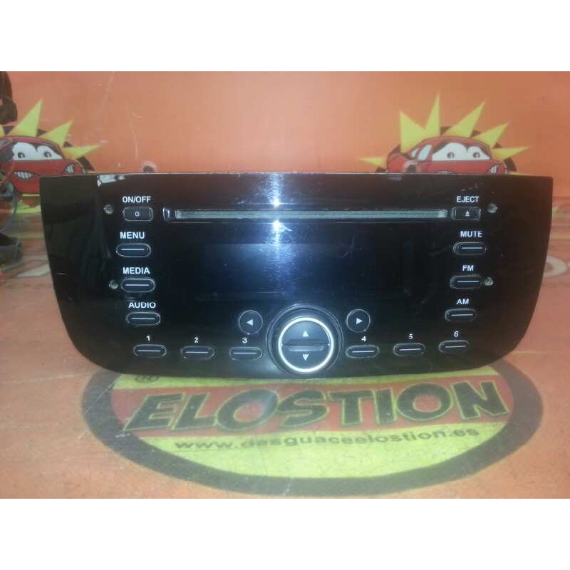 Recambio de sistema audio / radio cd para fiat punto (evo) (199) referencia OEM IAM 7355261540 7355261540 7355261540