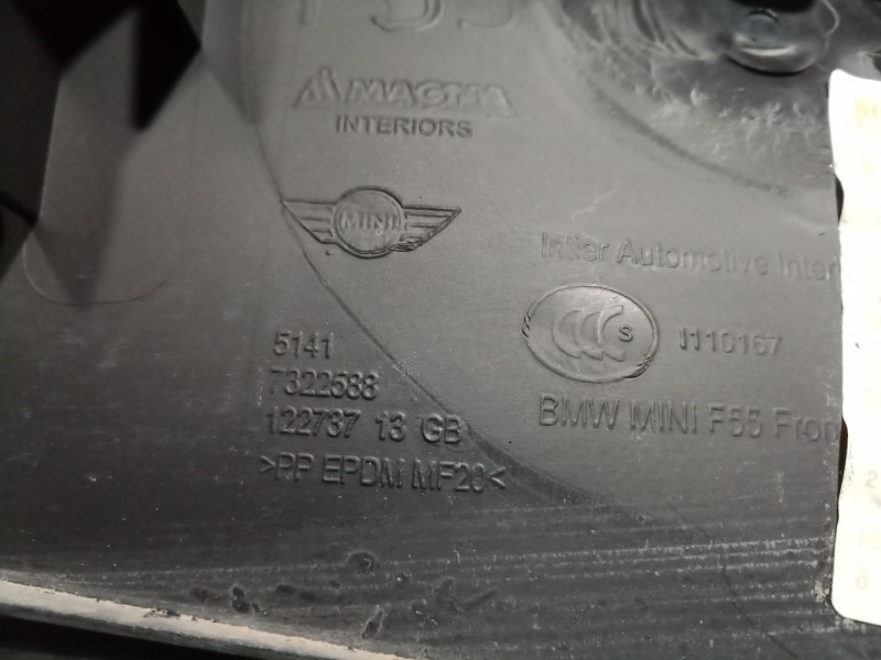 Recambio de guarnecido puerta delantera derecha para mini mini (f55) cooper d referencia OEM IAM   