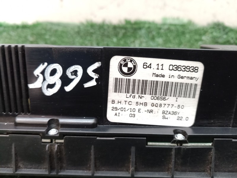 Recambio de mando climatizador para bmw x3 (f25) xdrive 20 d referencia OEM IAM   