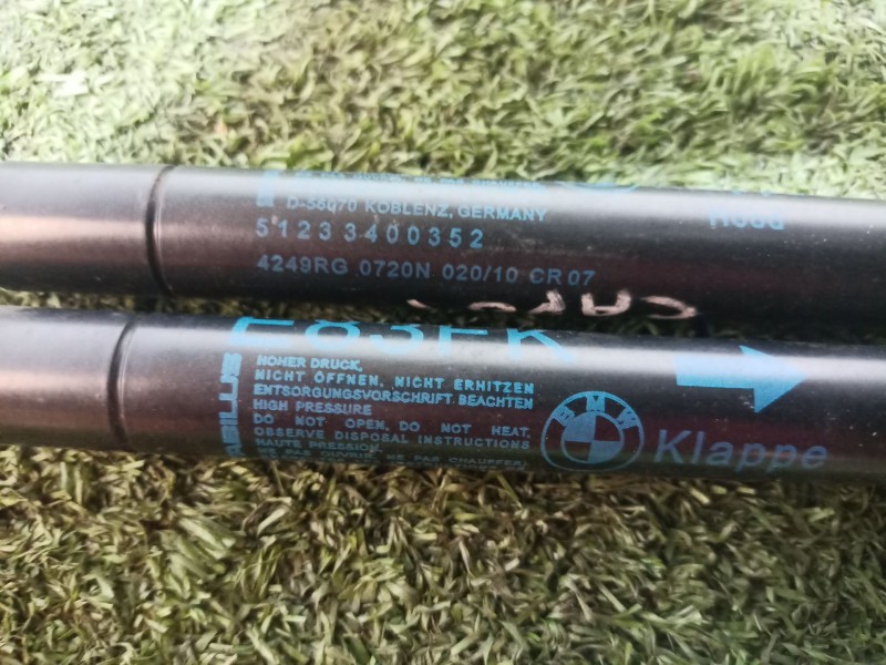 Recambio de amortiguadores capo para bmw x3 (f25) xdrive 20 d referencia OEM IAM 51233400352 51233400352 51233400352