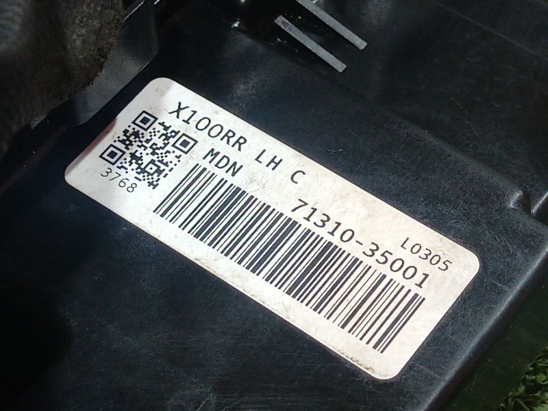 Recambio de cerradura puerta trasera izquierda para ssangyong tivoli 1.6 referencia OEM IAM 7131035001 7131035001 7131035001