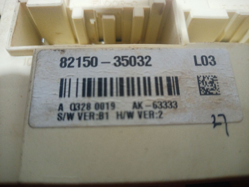 Recambio de caja reles / fusibles para ssangyong tivoli 1.6 referencia OEM IAM   