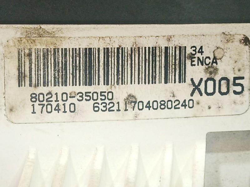 Recambio de cuadro instrumentos para ssangyong tivoli 1.6 referencia OEM IAM 80210350 80210350 80210350
