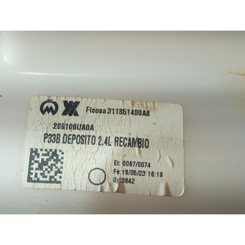 Recambio de deposito expansion para nissan qashqai iii (j12) 1.3 dig-t referencia OEM IAM   