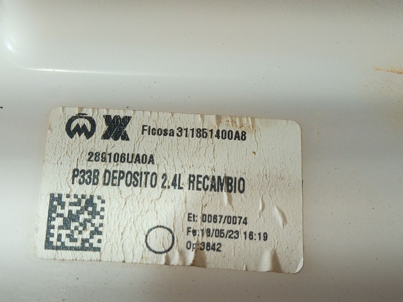 Recambio de deposito expansion para nissan qashqai iii (j12) 1.3 dig-t referencia OEM IAM   