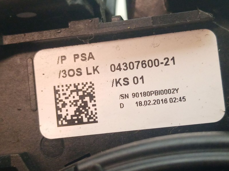 Recambio de mando multifuncion para peugeot 5008 (0u_, 0e_) 1.6 bluehdi 120 referencia OEM IAM   