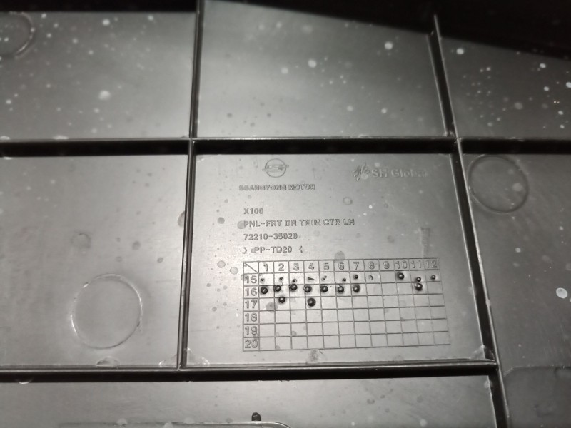 Recambio de guarnecido puerta delantera izquierda para ssangyong tivoli 1.6 referencia OEM IAM   