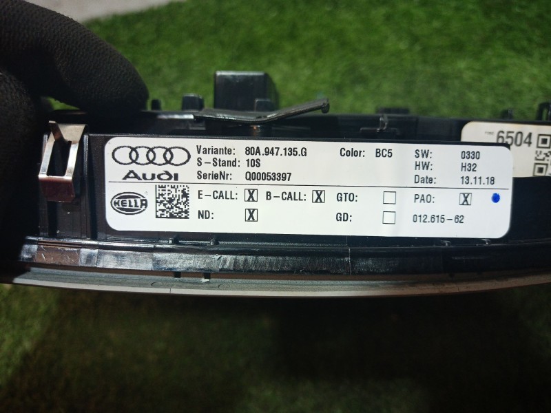 Recambio de mando luces para audi q5 (fyb, fyg) 2.0 tdi quattro referencia OEM IAM   
