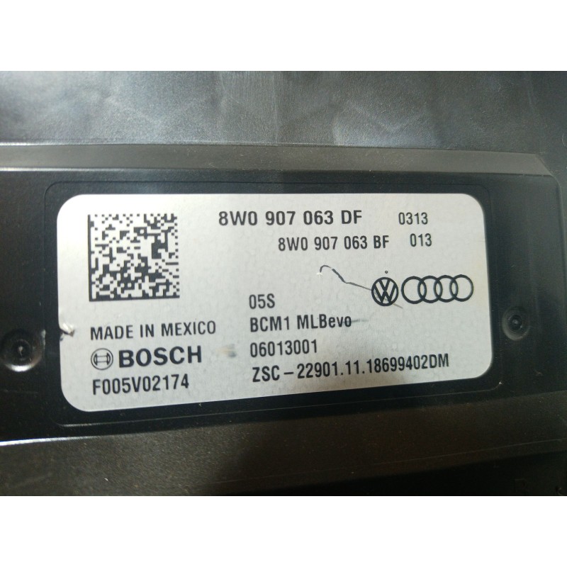 Recambio de centralita motor uce para audi q5 (fyb, fyg) 2.0 tdi quattro referencia OEM IAM   