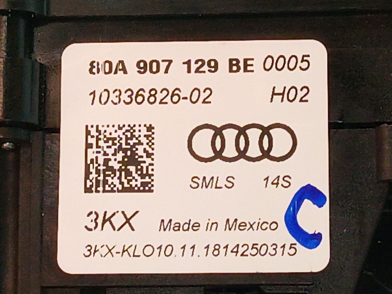 Recambio de mando multifuncion para audi q5 (fyb, fyg) 2.0 tdi quattro referencia OEM IAM   