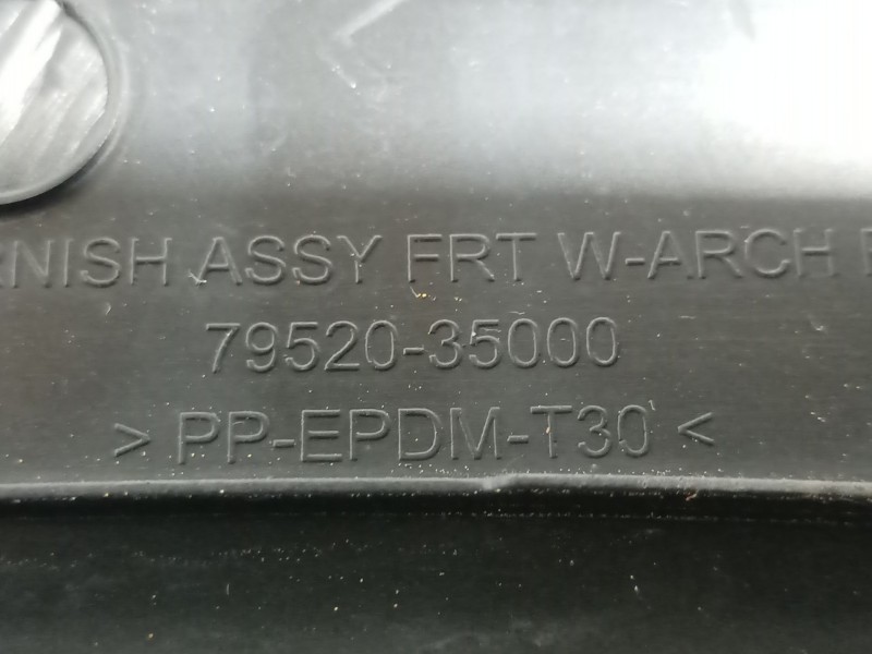 Recambio de aletin delantero derecho para ssangyong tivoli 1.6 referencia OEM IAM   