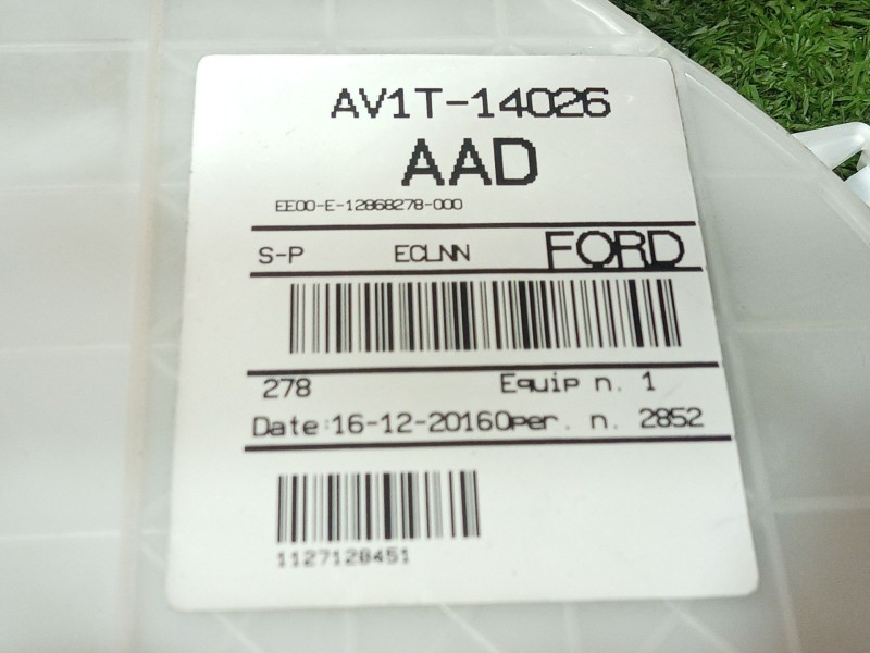 Recambio de modulo electronico para ford b-max (jk) 1.5 tdci referencia OEM IAM AV1T14026 AV1T14026 AV1T14026