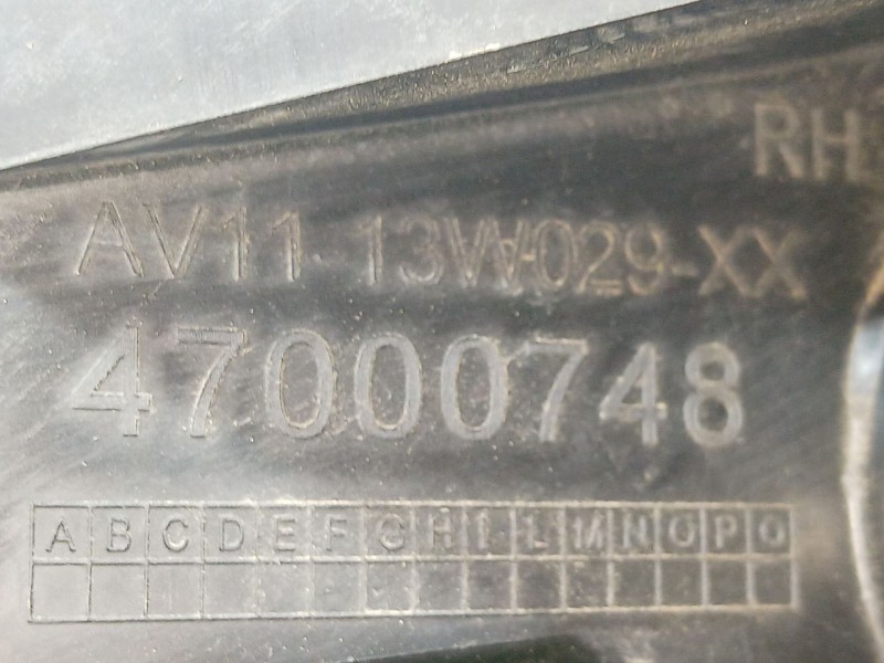 Recambio de faro derecho para ford b-max (jk) 1.5 tdci referencia OEM IAM   