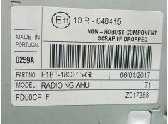 Recambio de sistema audio / radio cd para ford b-max (jk) 1.5 tdci referencia OEM IAM    2