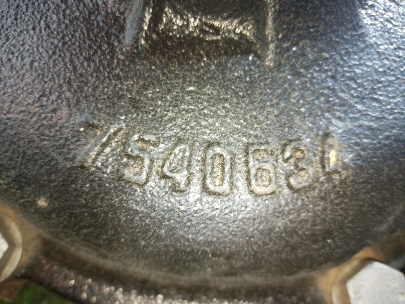 Recambio de diferencial delantero para bmw x3 (f25) xdrive 20 d referencia OEM IAM 7540634 7540634 7540634