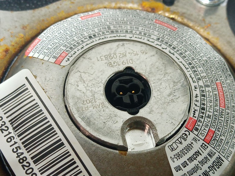 Recambio de airbag volante para kia rio iii (ub) 1.2 cvvt referencia OEM IAM   