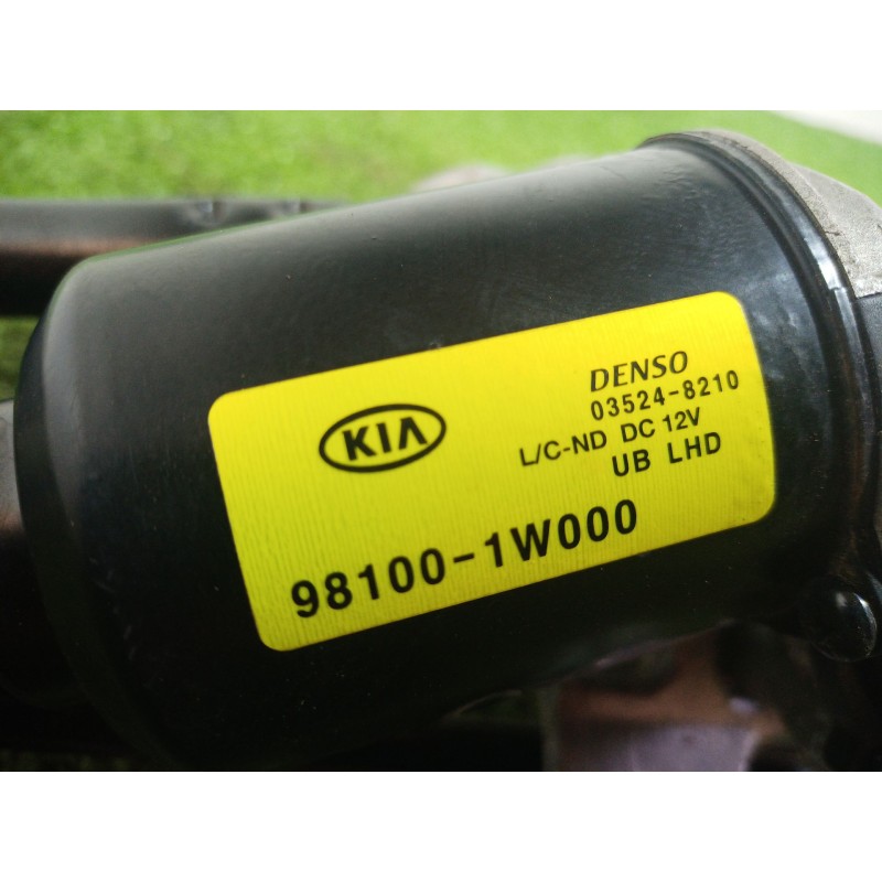 Recambio de motor limpia delantero para kia rio iii (ub) 1.2 cvvt referencia OEM IAM 981001W000 981001W000 035248210