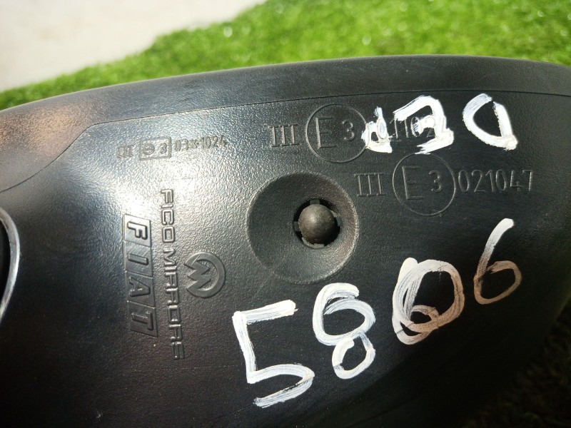 Recambio de retrovisor derecho para fiat punto evo (199_) 1.2 referencia OEM IAM   