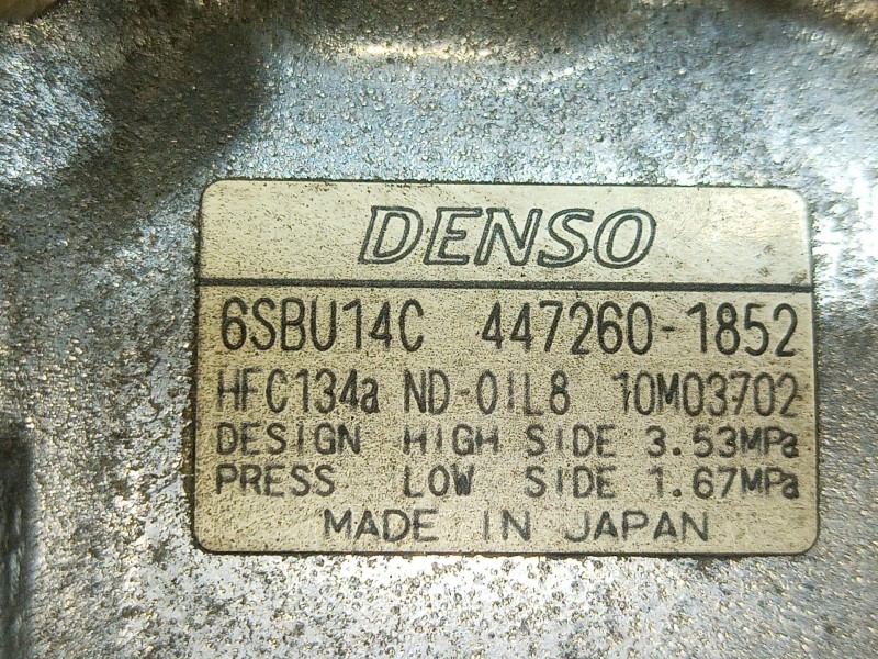 Recambio de compresor aire acondicionado para bmw 1 (e87) 118 d referencia OEM IAM   