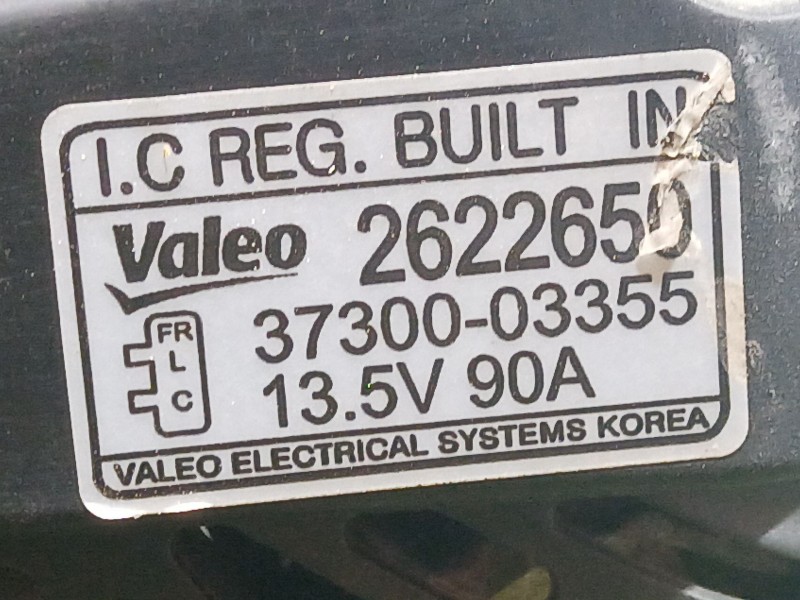 Recambio de alternador para kia rio iii (ub) 1.2 cvvt referencia OEM IAM   